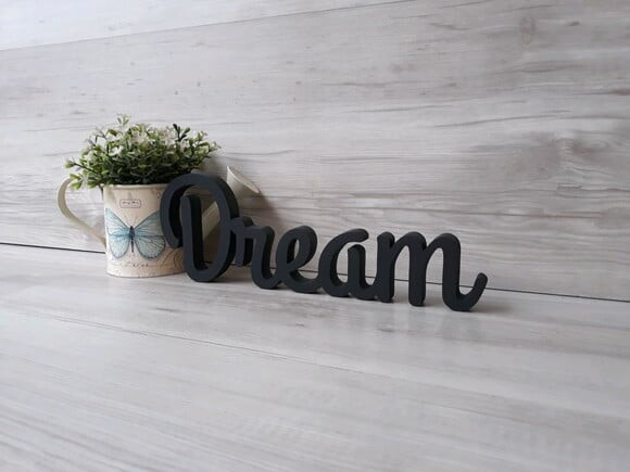 Palavra decorativa Dream- linha GH