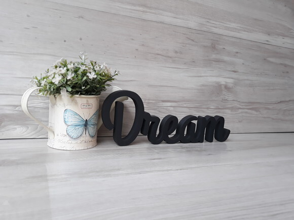 Palavra decorativa Dream- linha GH