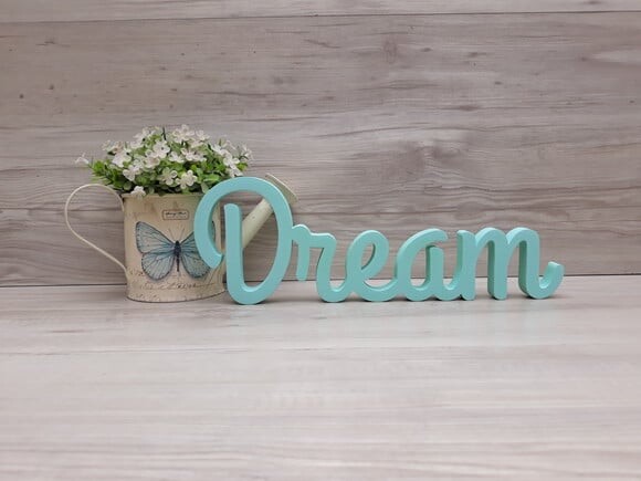 Palavra decorativa Dream- linha GH