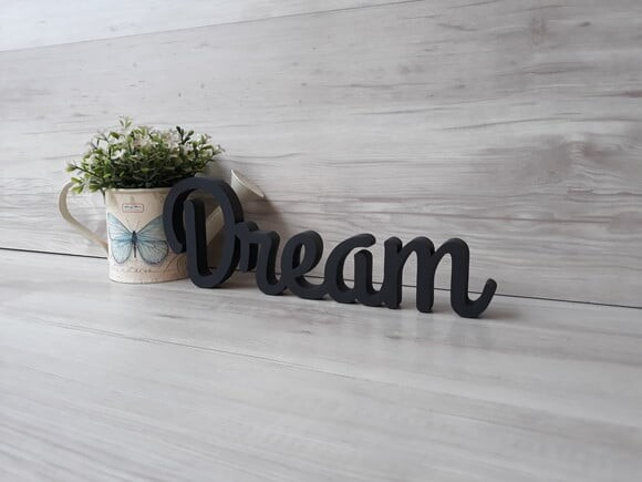 Palavra decorativa Dream- linha GH