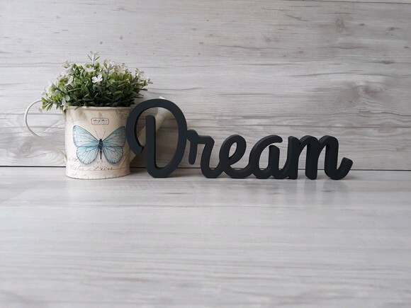 Palavra decorativa Dream- linha GH