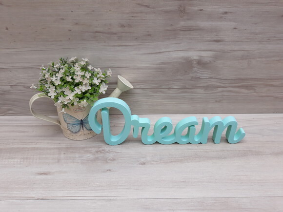 Palavra decorativa Dream- linha GH