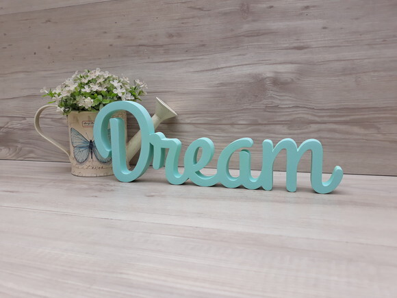 Palavra decorativa Dream- linha GH