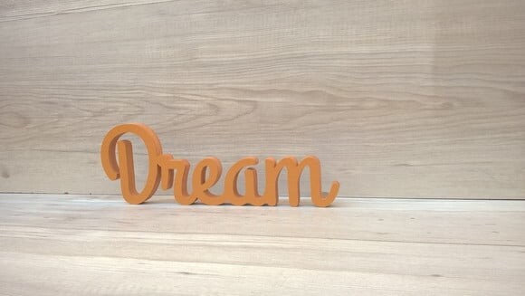 Palavra decorativa Dream- linha GH