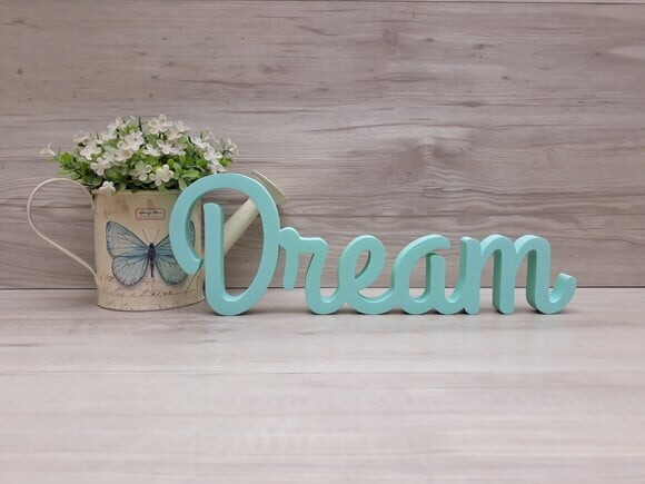 Palavra decorativa Dream- linha GH