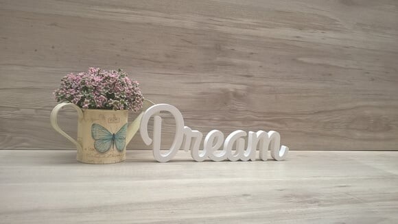 Palavra decorativa Dream- linha GH