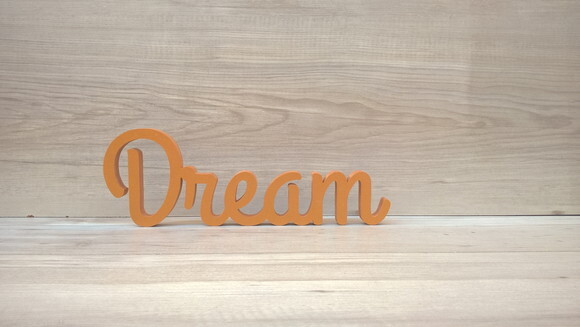 Palavra decorativa Dream- linha GH