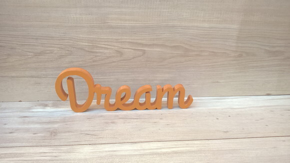 Palavra decorativa Dream- linha GH