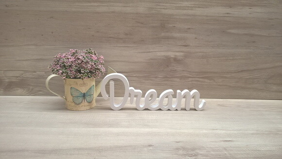 Palavra decorativa Dream- linha GH
