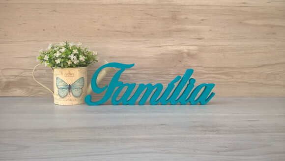 Palavra decorativa Família Mod BOP