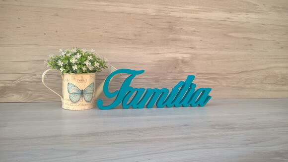 Palavra decorativa Família Mod BOP