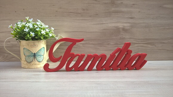 Palavra Decorativa Família Mod Bop