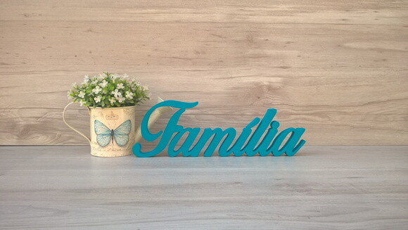 Palavra decorativa Família Mod BOP
