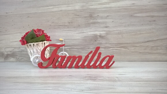 Palavra decorativa Família Mod BOP