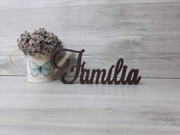 Palavra decorativa Família Mod LS