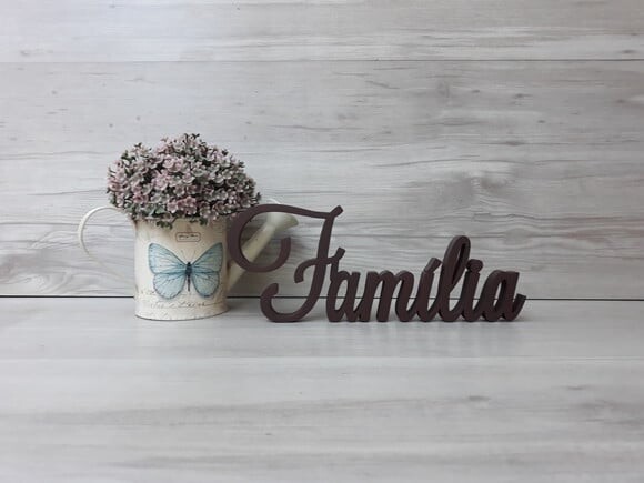 Palavra decorativa Família Mod LS