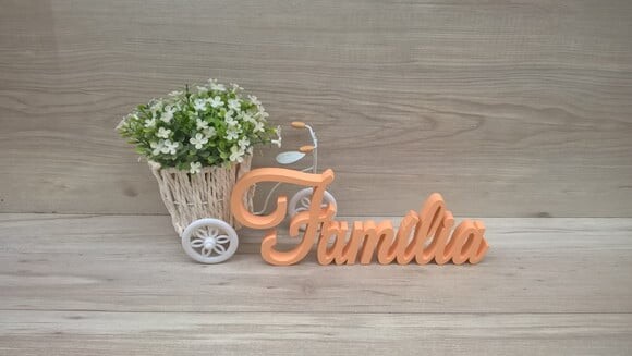 Palavra decorativa Família Mod LS
