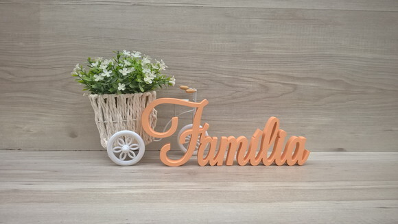 Palavra decorativa Família Mod LS