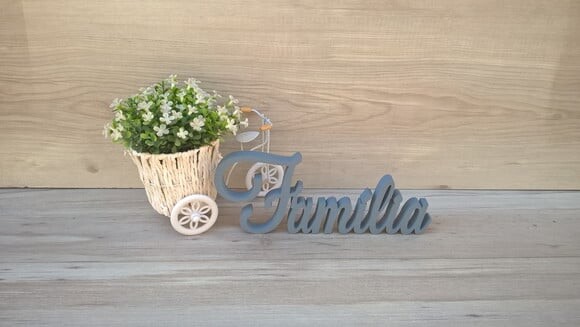 Palavra decorativa Família Mod LS