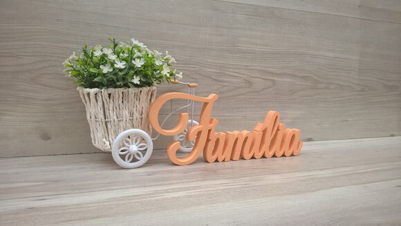 Palavra decorativa Família Mod LS