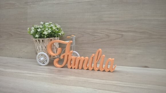 Palavra decorativa Família Mod LS