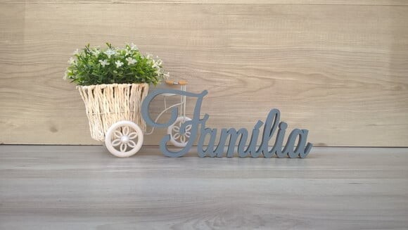 Palavra decorativa Família Mod LS