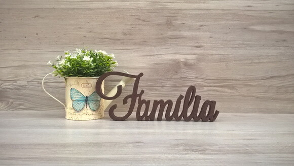 Palavra decorativa Família Mod LS