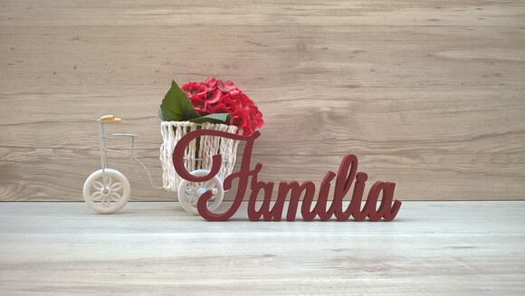 Palavra decorativa Família Mod LS