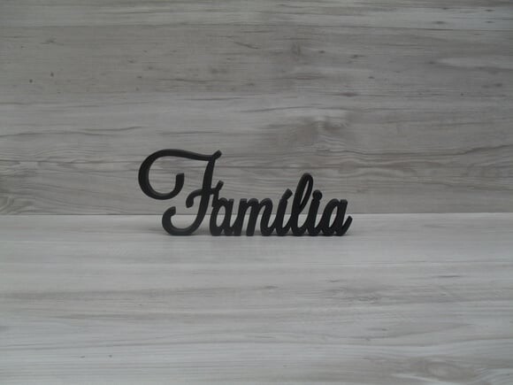 Palavra decorativa Família Mod LS