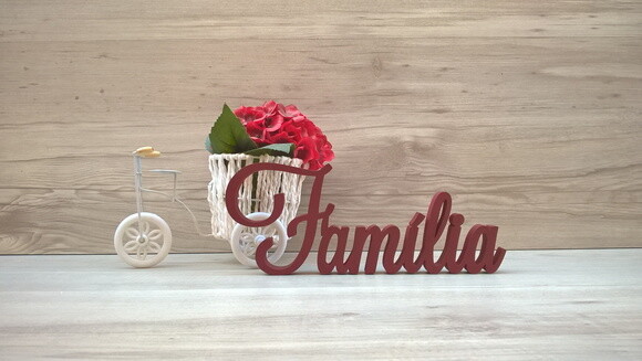 Palavra decorativa Família Mod LS