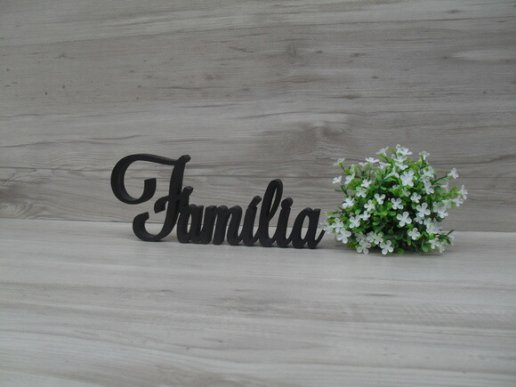 Palavra decorativa Família Mod LS