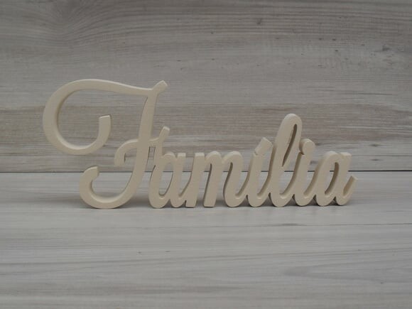 Palavra decorativa Família Mod LS