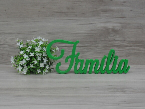 Palavra decorativa Família Mod LS