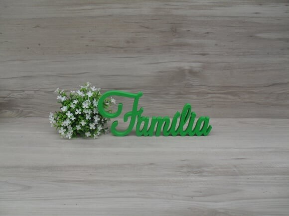 Palavra decorativa Família Mod LS