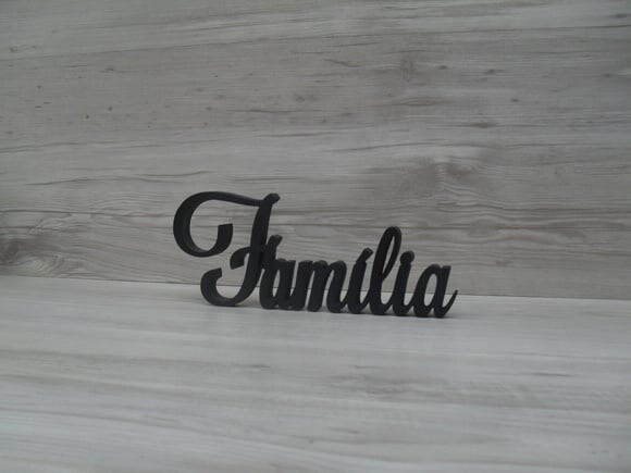 Palavra decorativa Família Mod LS