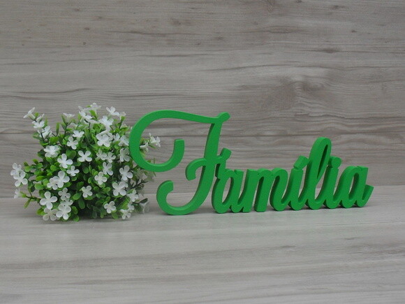 Palavra decorativa Família Mod LS
