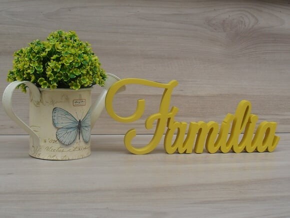 Palavra decorativa Família Mod LS