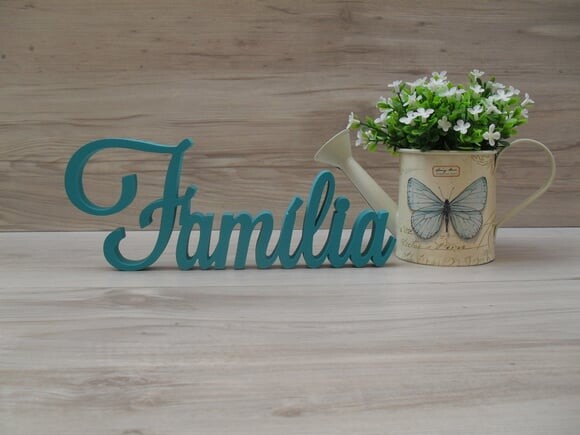 Palavra decorativa Família Mod LS