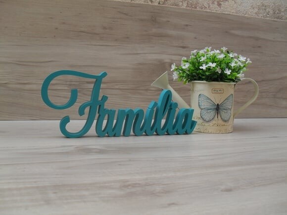 Palavra decorativa Família Mod LS