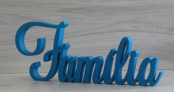 Palavra decorativa Família Mod LS