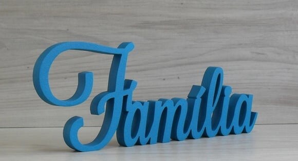 Palavra decorativa Família Mod LS