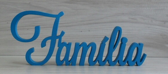 Palavra decorativa Família Mod LS