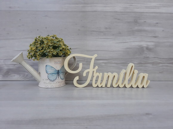 Palavra Decorativa Família Mod LS