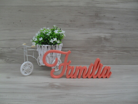 Palavra Decorativa Família Mod LS