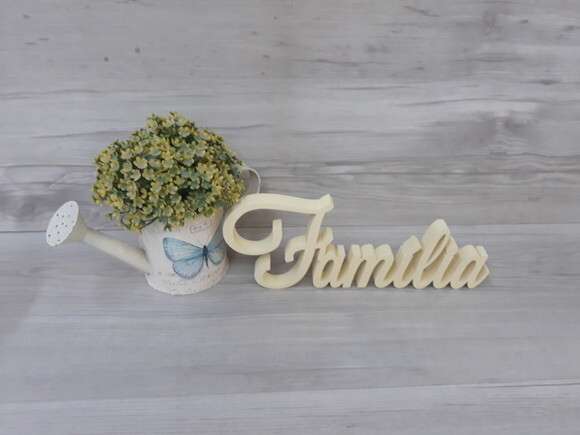 Palavra Decorativa Família Mod LS