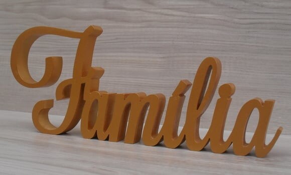 Palavra Decorativa Família Mod. LS
