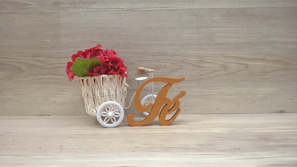 Palavra decorativa Fé - Linha BOP