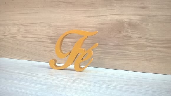 Palavra decorativa Fé - Linha BOP