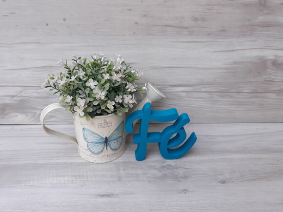 Palavra decorativa Fé - Linha CK