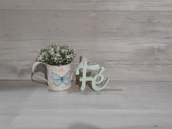 Palavra decorativa Fé - Linha CK
